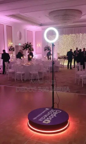 360 Photo Booth Rental In Lagos — Book At Dedos360media