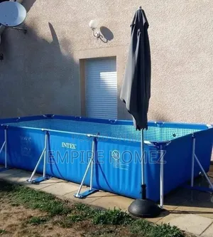 Intex 15ft X 7ft Rectangular Frame Pool (33in Deep)