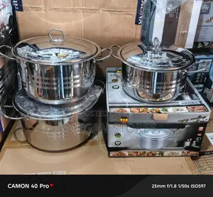3pc Hausroland Stainless Steel Cookware