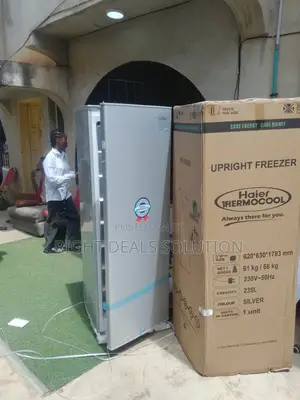 Haier Thermocool Upright Freezer – Smart Frost Technology