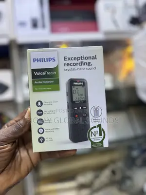 Philips Voice Tracer Dvt1160 Audio Recorder, Mono Wav/Adpcm, 8gb, Usb