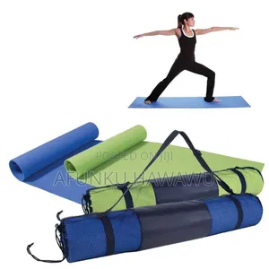 10mm Thick Yoga Mat With Carrier Bag