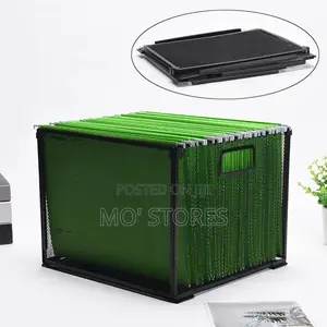 Metal Mesh Collapsible Wire Office Storage Basket