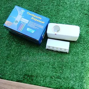 Toothpaste Dispenser And Toothbrush Holder (Blue Pack)