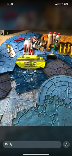 Different Designs of Stamped Mart, Mould, Shinning Towel and Edger