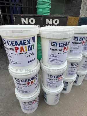 Satin White Paint,Cemex Premium