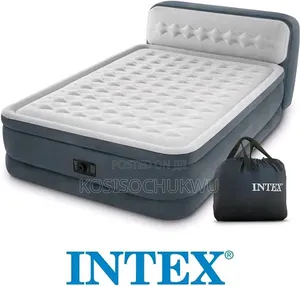 Intex Queen Dura-Beam Ultra Plush Headboard Airbed 152x236x86 Cm