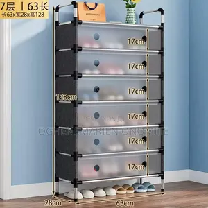 7 Tier Dust Proof Shoe Rack
