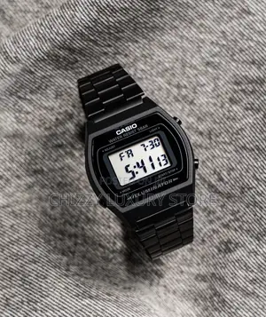 Authentic Casio Vintage Quality Luxury Men Water Resistance Wristwatch