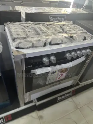 Scanfrost 60 by 90 Standing Gas Cooker Sf29502ass With Warranty