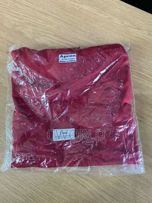 A Solid Red Apron