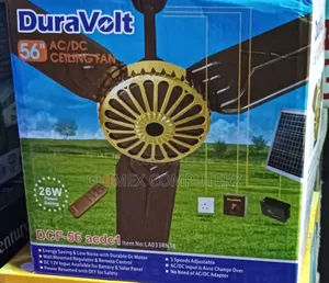 Duravolt 56" Ac/Dc Ceiling Fan With Remote | DCF-56