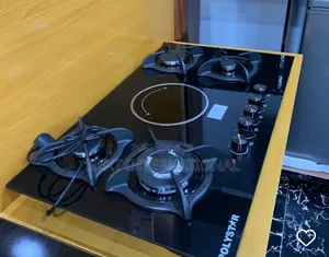 Polystar Inbuilt Gas Cooker 4+1