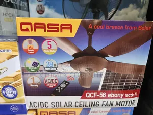Qasa Ac/Dc Solar Ceiling Fan