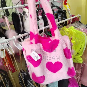Pink Tote Hand Bag