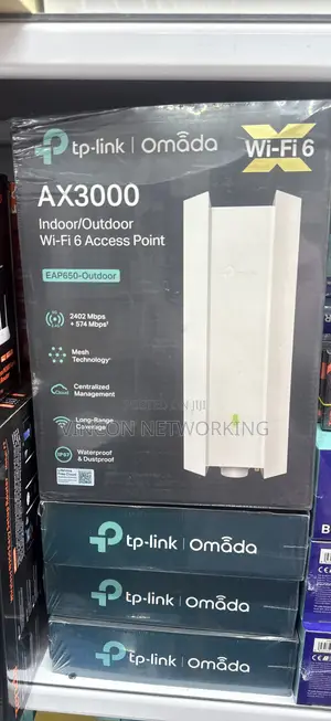 Ax3000 Tplink Eap650 Wifi 6 Indoor/Outdoor Access Point Omada