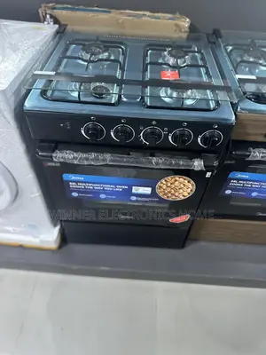Midea Gas Cooker 60 by 60 With Grill and Oven