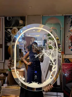 Flowers Led Mirrors With 3 Light