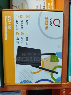 Olax Ax9 Pro Cpe 4g Sim Router 4000mah Battery 300mbps 4g Sim Router