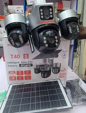 Automatic Rotating 4 Eye Security Camera