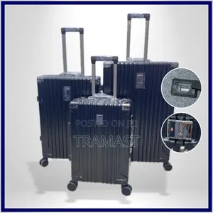 Hard Pc Aluminium Travel Luggage 3-in-1