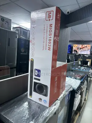 Mi Soundbar System 600 Watt With Wireless Migs1803w 2.1 Channel