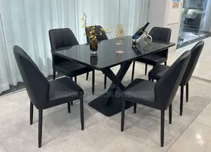 Beautiful Black Dining Table With Chairs