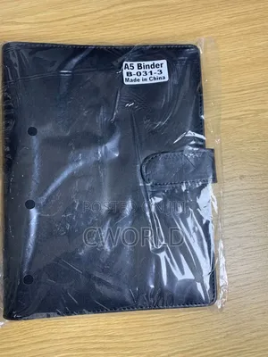A5 Leather Binder