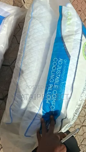 Cool Gel Adjustable Memory Pillow Made in Usa