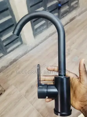 Black Kitchen Sink Tap