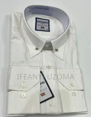 High Classic Luxury Designer White Shirt