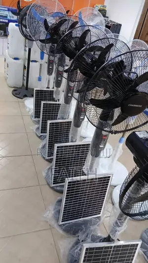 Solar and Rechargeable Fans