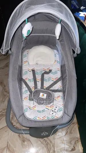 Electric Baby Swing With Remote and Bluetooth|Free Diapers Included