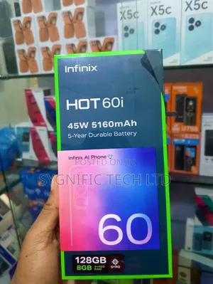 New Infinix Hot 60i 128 GB