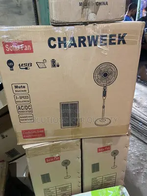 18inches Solar Rechargeable Fan