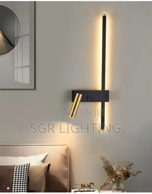 Wall Lamp Nordic Modern Black and White Minimalist Living Room Sofa