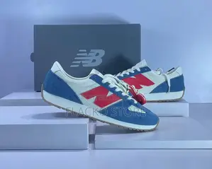 Original New Balance 471 Navy True Red Sneakers