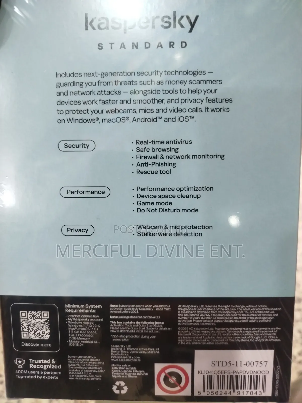 Kaspersky Standard Security 5 Users