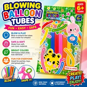 Blowing Balloon Tubes
