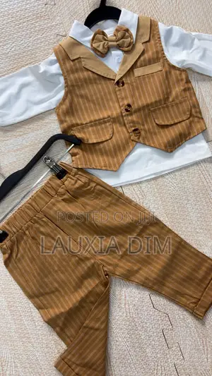 Baby Boy Suspender Formal Cloth