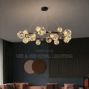 Modern Ring Bubble Chandelier – For Sitting Room, Reception, Lounges