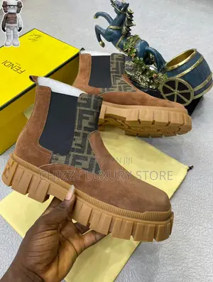 Fendi Quality Luxury Men Boots