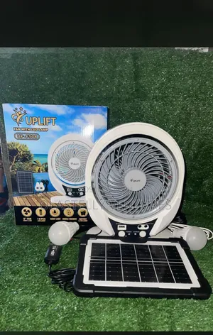 Uplift Fan With Led Lamp and Panel D.C