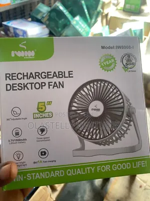 Iwin Rechargeable Desktop Fan D.C