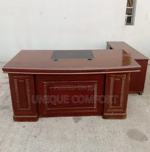 Imported Executive Very Sturdy Office Table With Extension and Drawer
