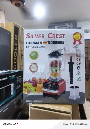 Silver Crest 3l Blender With Grinding Cup