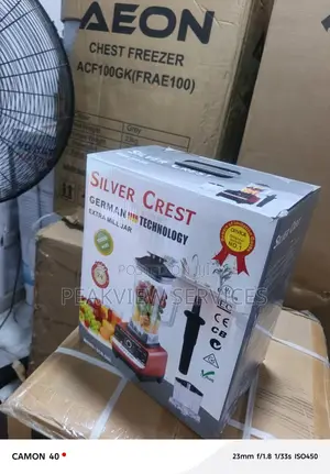Silver Crest Blender 3l Dual Jar Setup