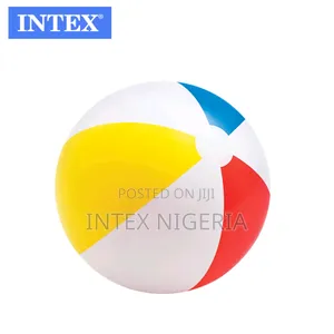 Glossy Panel Inflatable Beach Ball - 20"