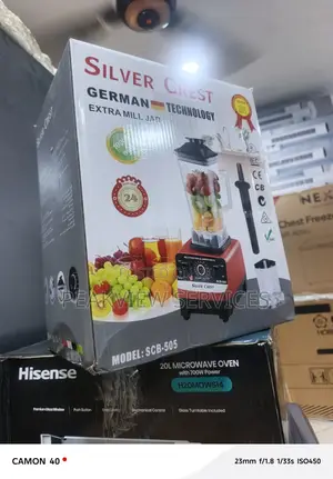 Silver Crest 3l Blender With Additional Grinder