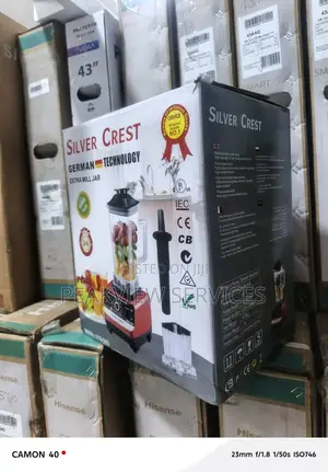 Silver Crest 3l Blender With Dry Mill Jar